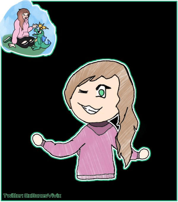 "Vivi looking back" - Finished on the 14th of June 2023